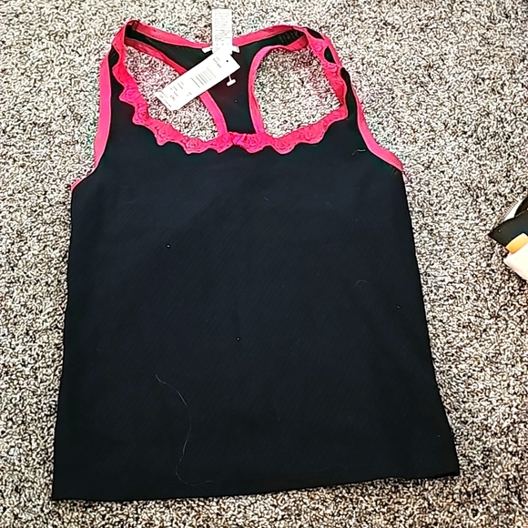 Razor back cami nwt black by dnky - Picture 1 of 2